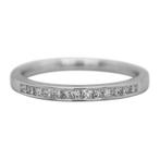 Bague - 18 carats Or blanc -  0.40ct. tw. Diamant, Handtassen en Accessoires, Nieuw