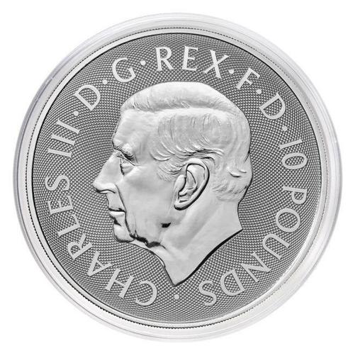 Royaume-Uni. 10 Pounds 2025 10 oz £10 GBP UK Myths and, Postzegels en Munten, Edelmetalen en Baren