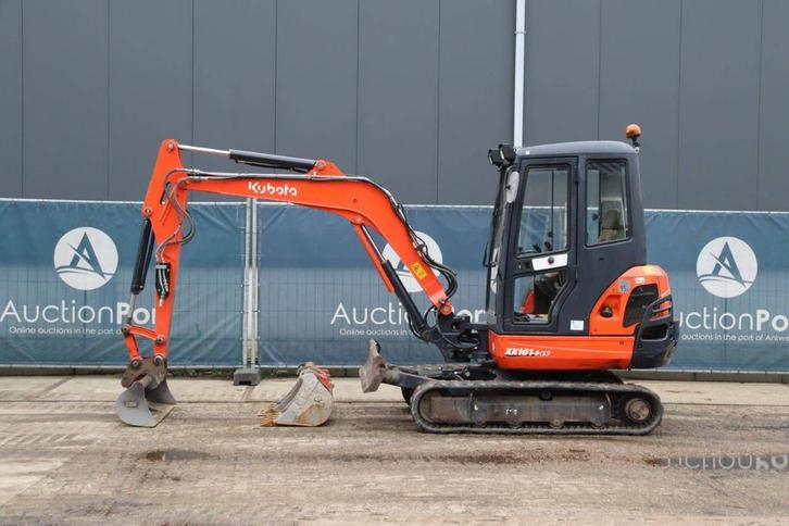 Veiling: Rupsgraafmachine Kubota KX101-3a3 Diesel 22.9kW 201, Zakelijke goederen, Machines en Bouw | Kranen en Graafmachines, Ophalen