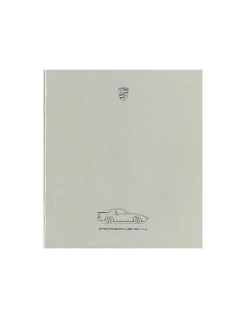 1986 PORSCHE 944 BROCHURE DUITS, Boeken, Auto's | Folders en Tijdschriften, Ophalen of Verzenden