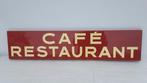 Restaurant Cafe - Emaillerie Belge - Emaille bord - Emaille