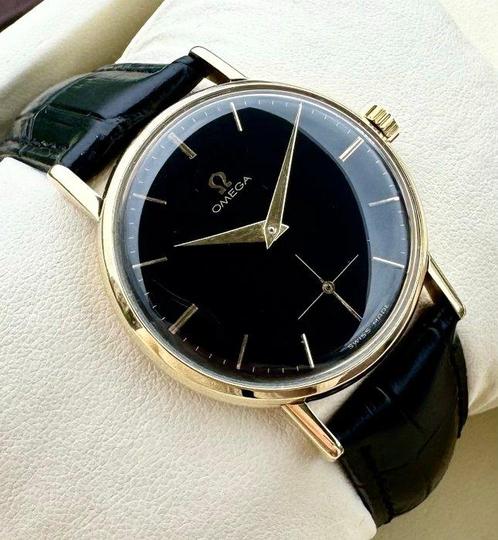 Omega - 14K Gold - 2786 - Heren - 1954, Handtassen en Accessoires, Horloges | Heren
