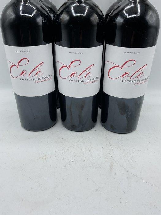 2014 Eole Château de Cordes - Minervois - 6 Flessen (0.75, Verzamelen, Wijnen