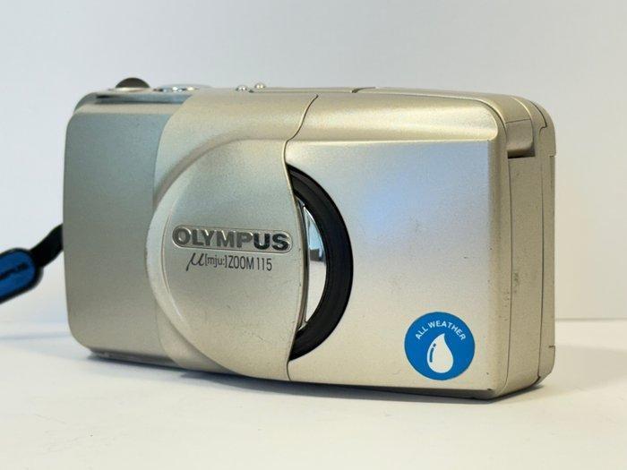 Olympus mju Zoom 115 champagne Gold | Compact Analoge camera, Audio, Tv en Foto, Fotocamera's Analoog