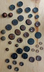 Themacollectie - Verzameling vintage knopen van hout en