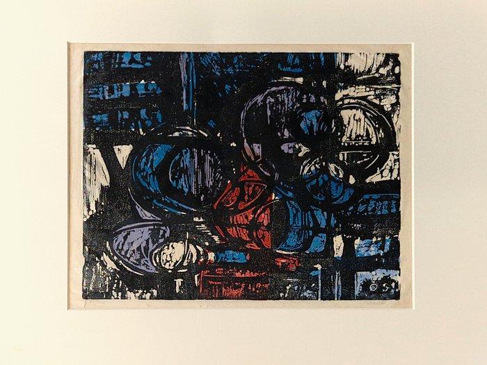 Louis Schanker (1903-1981) - Circle Image No. 25, Antiquités & Art, Antiquités | Autres Antiquités