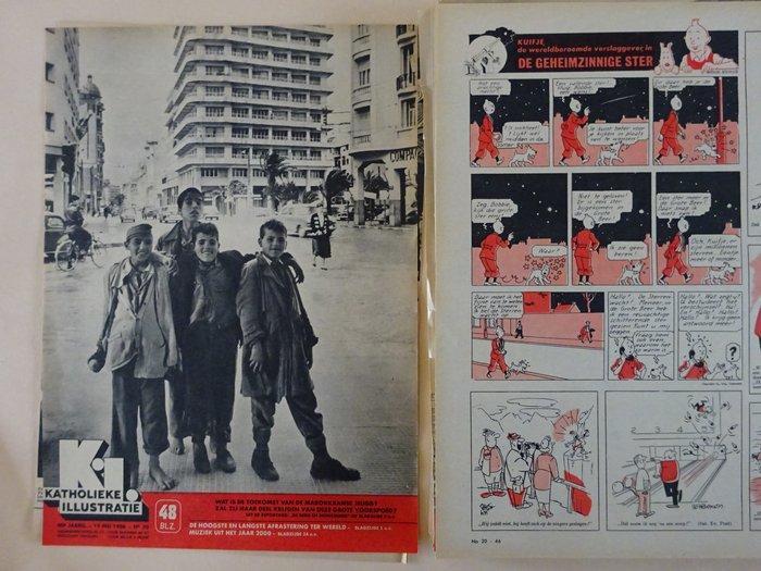 Hergé Kuifje in de Katholieke Illustratie, 1956, 1957, De, Boeken, Stripverhalen
