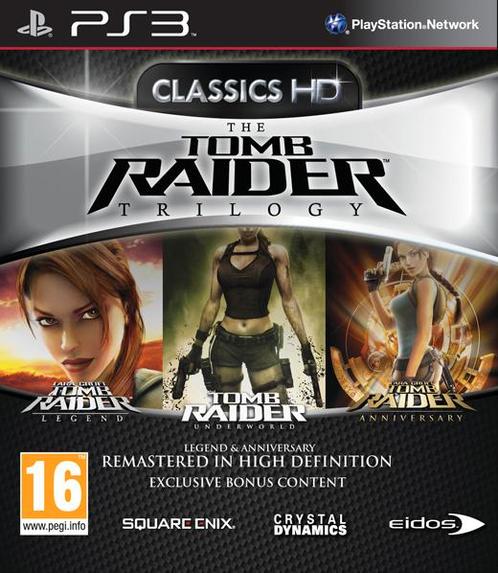 Tomb Raider Trilogy-Standaard (PlayStation 3) Gebruikt, Games en Spelcomputers, Games | Sony PlayStation 3, Ophalen of Verzenden