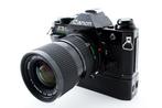 Canon AE-1 Program Black w/ FD 35-70mm f/4 & Power Winder A, Audio, Tv en Foto, Nieuw