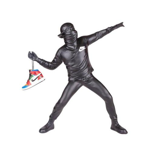 SKE - Banksy X NIKE AIR JORDAN, Antiek en Kunst, Kunst | Schilderijen | Modern