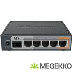 Mikrotik hEX S bedrade router Ethernet LAN Zwart, Computers en Software, Verzenden, Nieuw