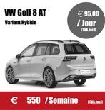 Louez-moi : VW Golf 8 AT Hybride/ Jour-semaine et week-end, Services & Professionnels, Véhicule de tourisme
