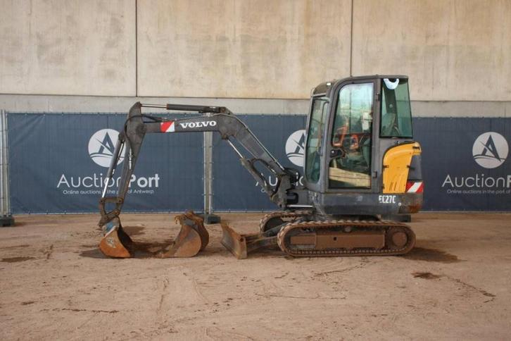 Veiling: Rupsgraafmachine Volvo EC27C Diesel 2013, Zakelijke goederen, Machines en Bouw | Kranen en Graafmachines, Ophalen