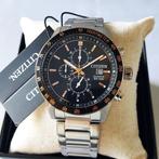 Citizen - Chronograph - Gold - Black - In-House Caliber, Nieuw