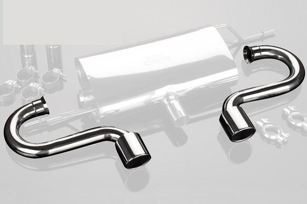 Eindstukken R32 Look | Voor CSR-ESD001| Links en rechts, Auto-onderdelen, Uitlaatsystemen, Nieuw, Verzenden