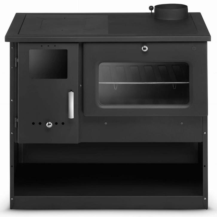 Houtfornuis - met kookplaat - 14 kW - Ø150 mm, Huis en Inrichting, Kachels, Nieuw, Ophalen of Verzenden