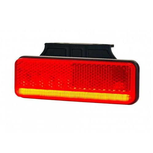 Horpol LED Achtermarkering Rood 12-24V NEON-look + Bevestigi, Auto-onderdelen, Verlichting, Ophalen of Verzenden