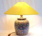 Lampe - Laiton, Porcelaine