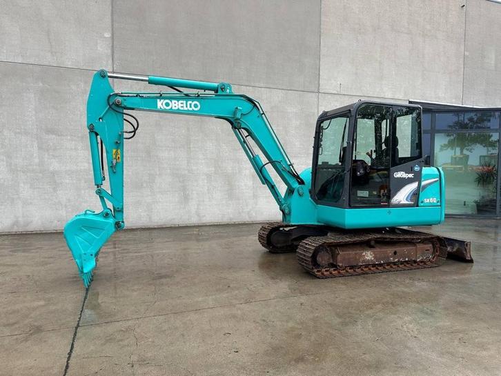 Veiling: Rupsgraafmachine Kobelco SK60-8 Diesel 2013, Zakelijke goederen, Machines en Bouw | Kranen en Graafmachines, Ophalen