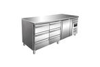SARO Gekoelde werkbank met 1 deur en 2x sets van 3 lades - K, Zakelijke goederen, Horeca | Keukenapparatuur, Verzenden, Nieuw in verpakking