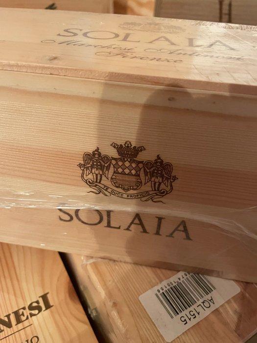 2013 Marchesi Antinori, Solaia - Toscane - 1 Magnum (1,5 L), Verzamelen, Wijnen