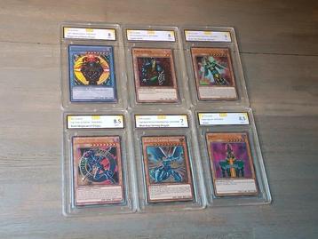 Konami - 6 Card - 6 Mixed Graded Graded cards! (Yugioh)