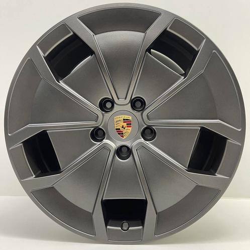 Porsche Taycan Turbo Cross Turismo 20 Titanium met banden, Autos : Pièces & Accessoires, Pneus & Jantes, Enlèvement