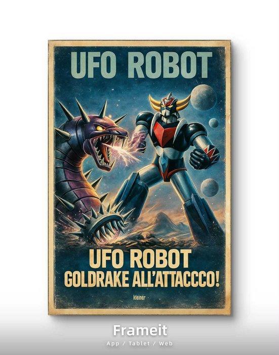 Dominique Kleiner - GOLDRAKE ALLATTACCO, Antiek en Kunst, Kunst | Designobjecten