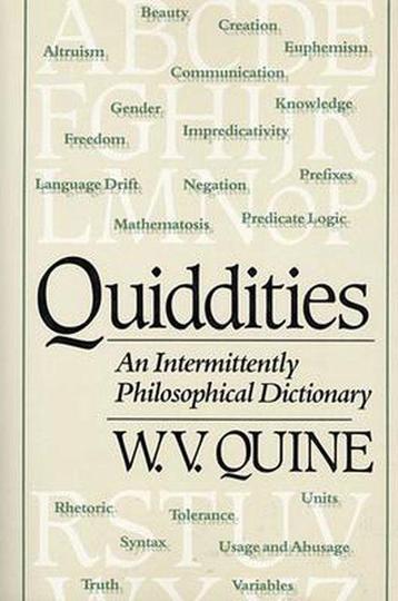 Quiddities 9780674743526 Willard V. Quine, Verzenden, Willard V. Quine