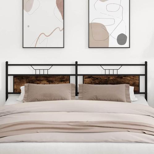 vidaXL Hoofdeinde 193 cm spaanplaat gerookt eikenkleurig en, Huis en Inrichting, Slaapkamer | Bedden, Nieuw, Verzenden