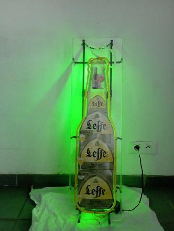 Biere leffe - Enseigne lumineuse - Métal plastique beschikbaar voor biedingen