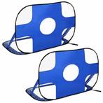 Voetbaldoelen - Opvouwbaar - Draagbaar - Blauw, Ophalen of Verzenden, Nieuw