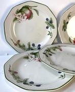 Churchill England - Bord (5) - Décor fruitier - Creamware
