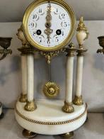 Horloge et parure de cheminée (3) - Two original side