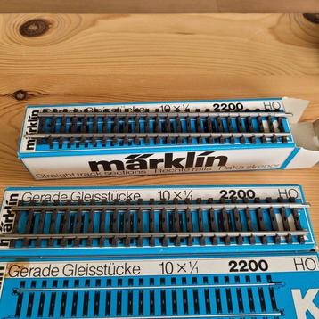 Märklin H0 - 2200 - Voie ferrée pour trains miniatures (40), Hobby & Loisirs créatifs, Trains miniatures | HO