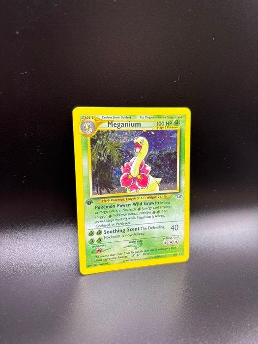 Pokémon - 1 Card - Meganium NG 11 Foil - WOTC - Neo Genesis, Hobby en Vrije tijd, Verzamelkaartspellen | Pokémon