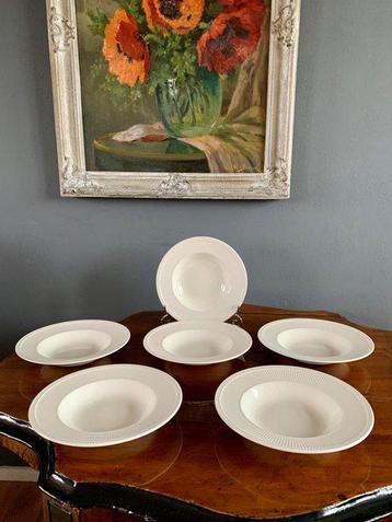 Wedgwood - Bord (6) - Wedgwood Windsor Diepe borden -