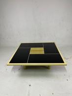 Centre de table - Verre, Bois - Table basse de salon en bois