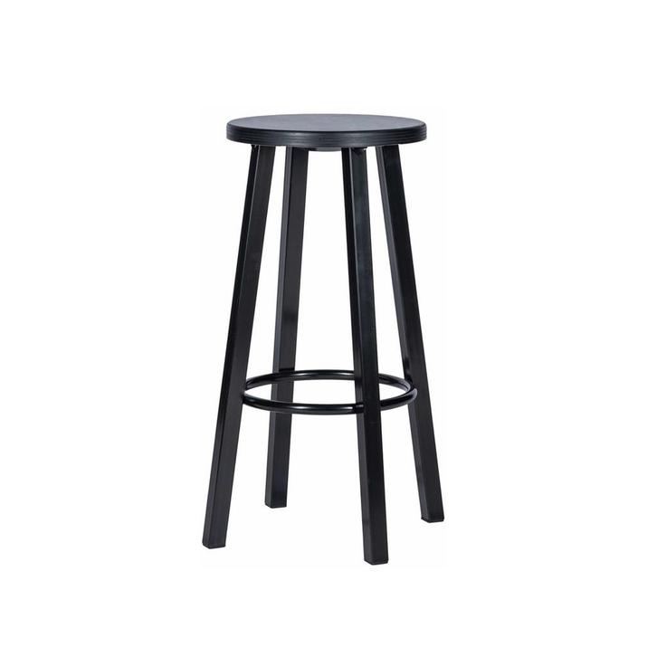 Barkruk Bella - Zwart- Vintage/Café, Maison & Meubles, Tabourets de bar, Enlèvement