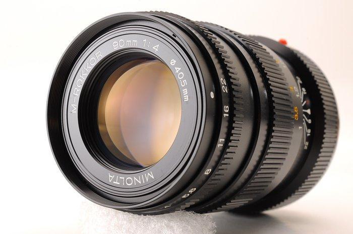 Minolta M-Rokkor 4/90mm Leica M mount CL CLE [Mint w/hood], Verzamelen, Foto-apparatuur en Filmapparatuur