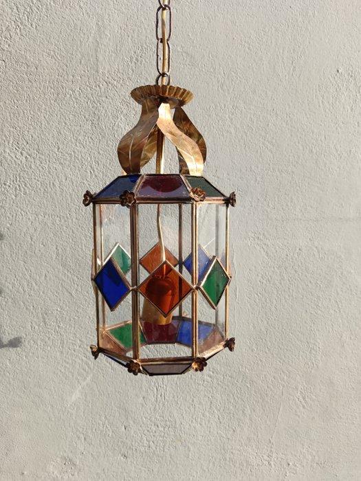 Lamp - IJzer, Kristal, Antiek en Kunst, Curiosa en Brocante