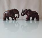Themacollectie - Olifantenbeeldjes in hout, brons, koper,