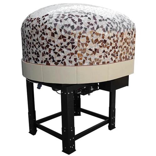 Roterende Pizzaoven | SERIE MIX-RK (MOSAIC) | Gas/Hout | 6x, Zakelijke goederen, Horeca | Keukenapparatuur, Nieuw in verpakking