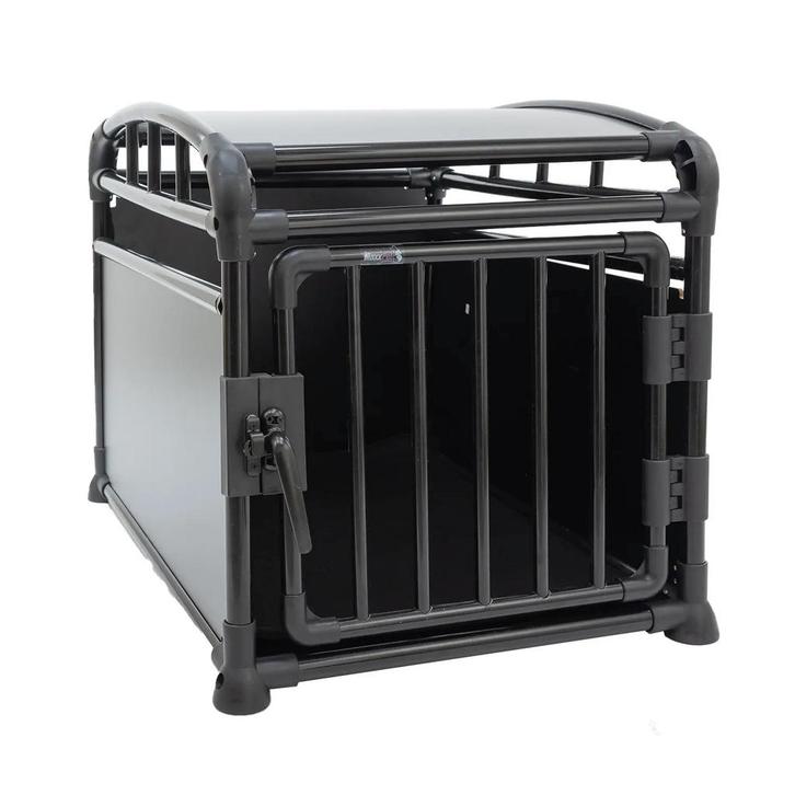 MaxxPet AutoBench 1 deurs - 63x83x65cm Aluminium Pro (Dier), Dieren en Toebehoren, Hondenbenches, Nieuw, Ophalen of Verzenden