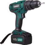 VONROC Accu klopboormachine set– VPower 20V – Incl. 4.0Ah, Doe-het-zelf en Bouw, Ophalen of Verzenden, Nieuw