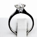Zonder minimumprijs - Verlovingsring - 14 karaat Witgoud -