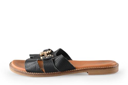 Manfield Slippers in maat 38 Zwart | 5% extra korting, Kleding | Dames, Schoenen, Zwart, Gedragen, Slippers, Verzenden