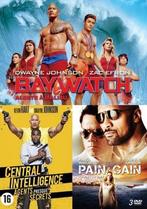 Baywatch ; Central intelligence ; Pain & gain (3DVD), Verzenden, Nieuw in verpakking, Actie