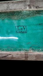 Sculpture, Statue Oursons - Art Deco - Céramique craquelé 35, Antiek en Kunst