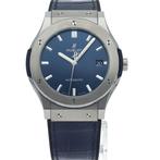 Hublot - Classic Fusion Titanium 1.8 Blue - 511.NX.7170.LR, Nieuw